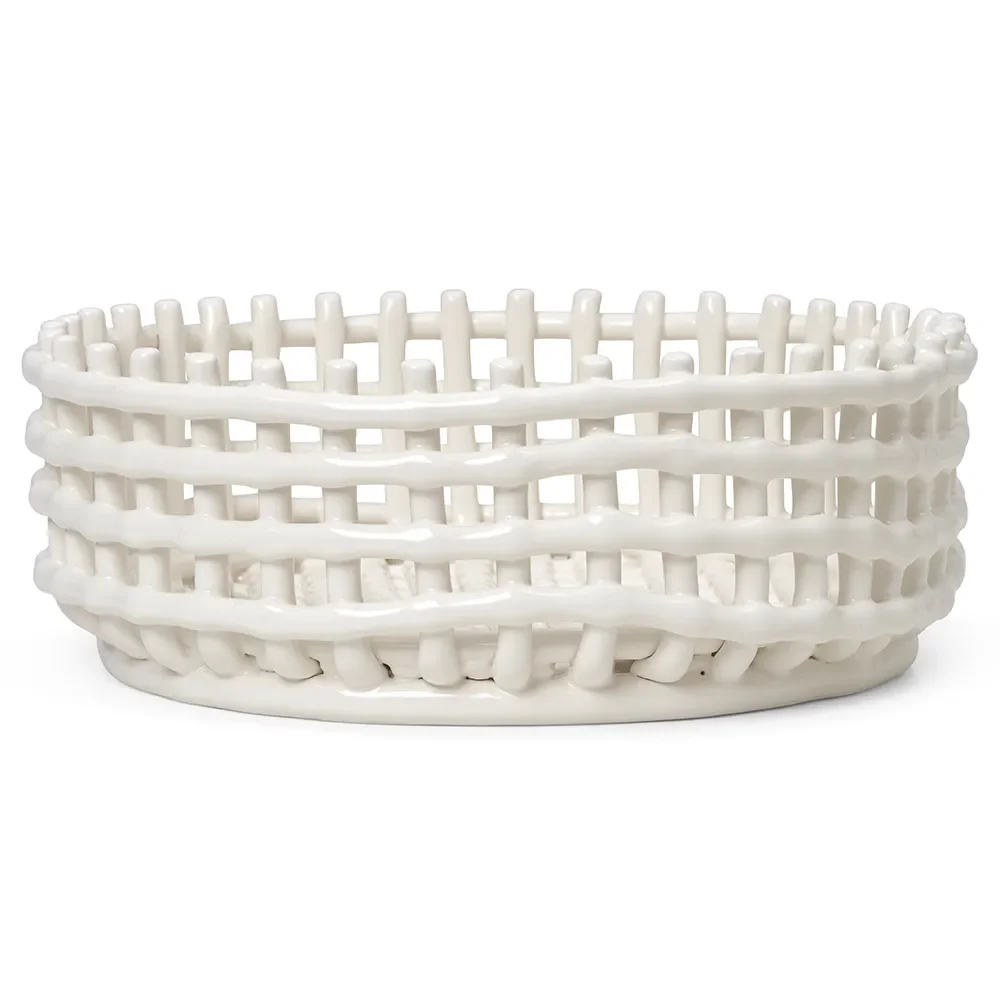 Ceramic Centrepiece - Off-white