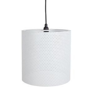  Vind lampeskjerm hengende 40 cm hvit