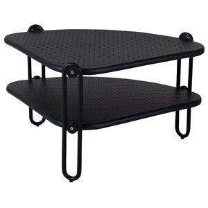 Blixt salongbord 60 x 60 cm svart Brafab