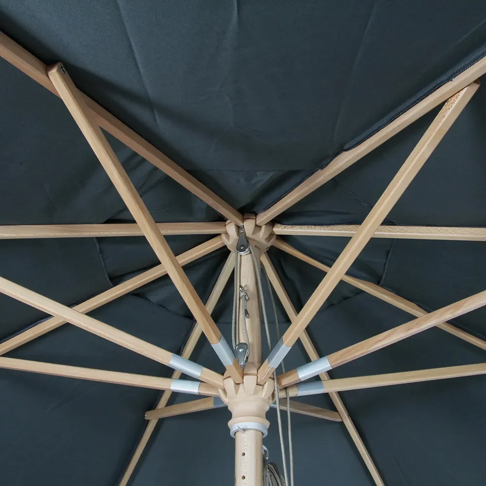 Reggio treparasoll 300  cm FSC grå 