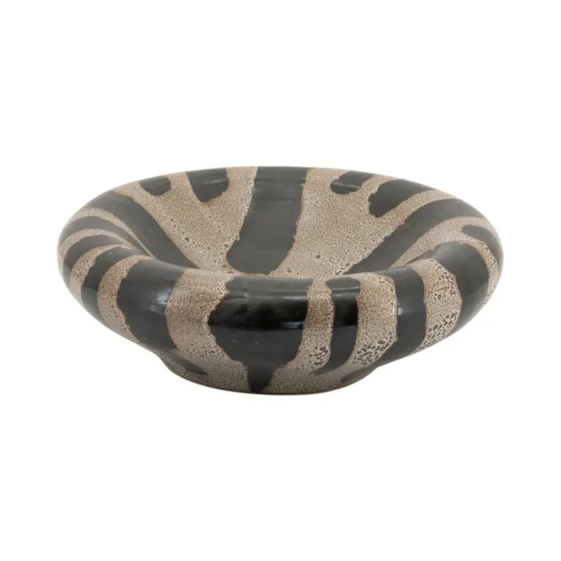 Zen small Skål 30x30x10,5 cm Steintøy Multicolour