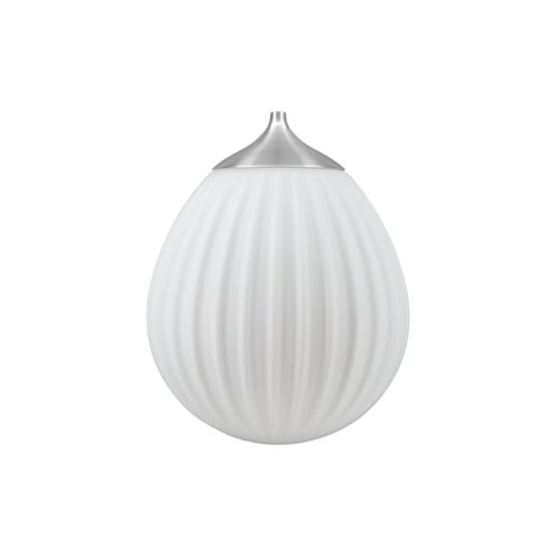 Around World lampeskjerm Ø21 cm  White/brushed steel
