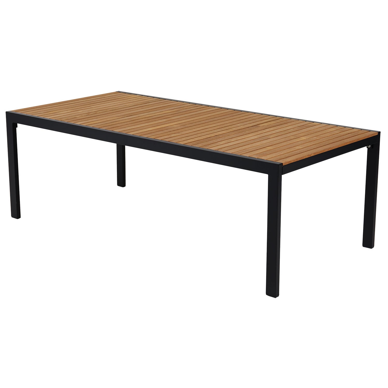 Indus hjørnegruppe Black/Teak Brafab