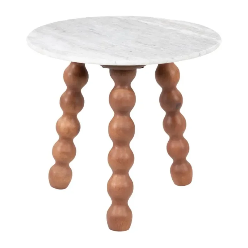 Nelo sidebord 50x50x46 cm brun