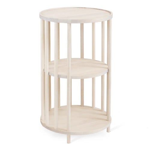 Orust sidebord hvitpigmentert bjørk