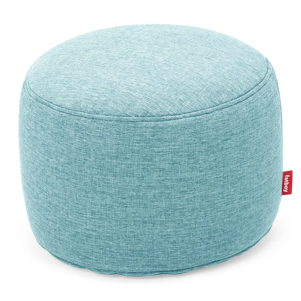 Point outdoor pouf pacific blue