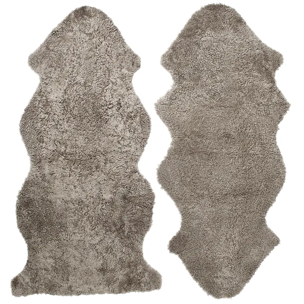  Curly fåreskinn 1,5 Sahara/Lightbrown