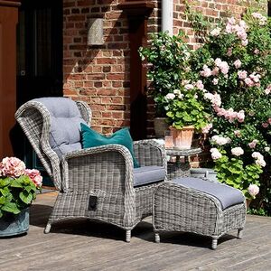 Rosita 3-seter grå/grå Brafab