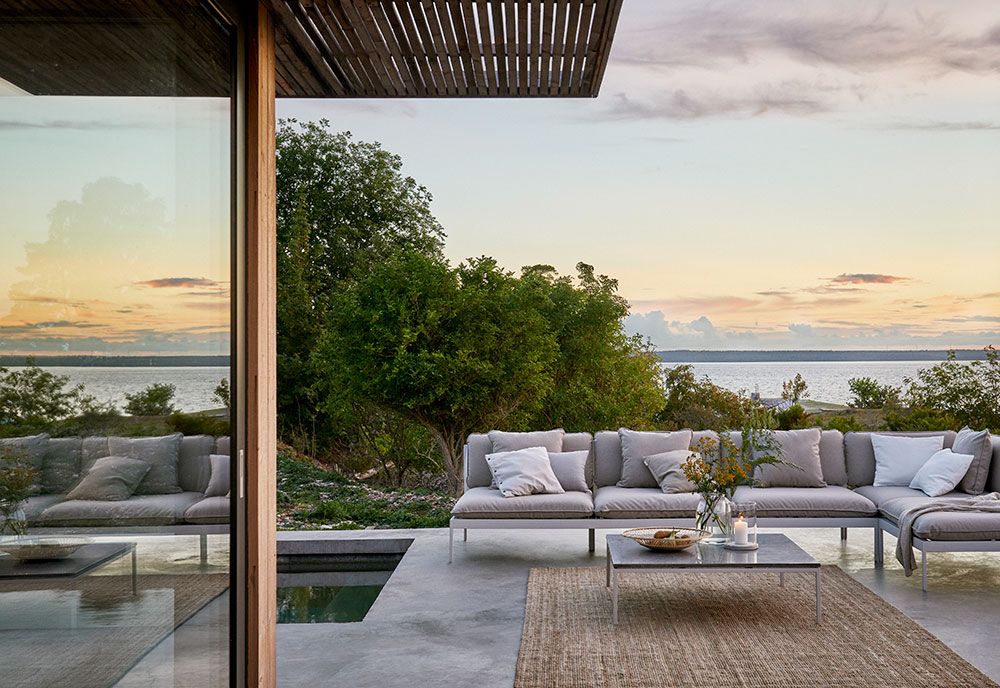 Bönan Fotskammel Mørkegrå ekskl. pute