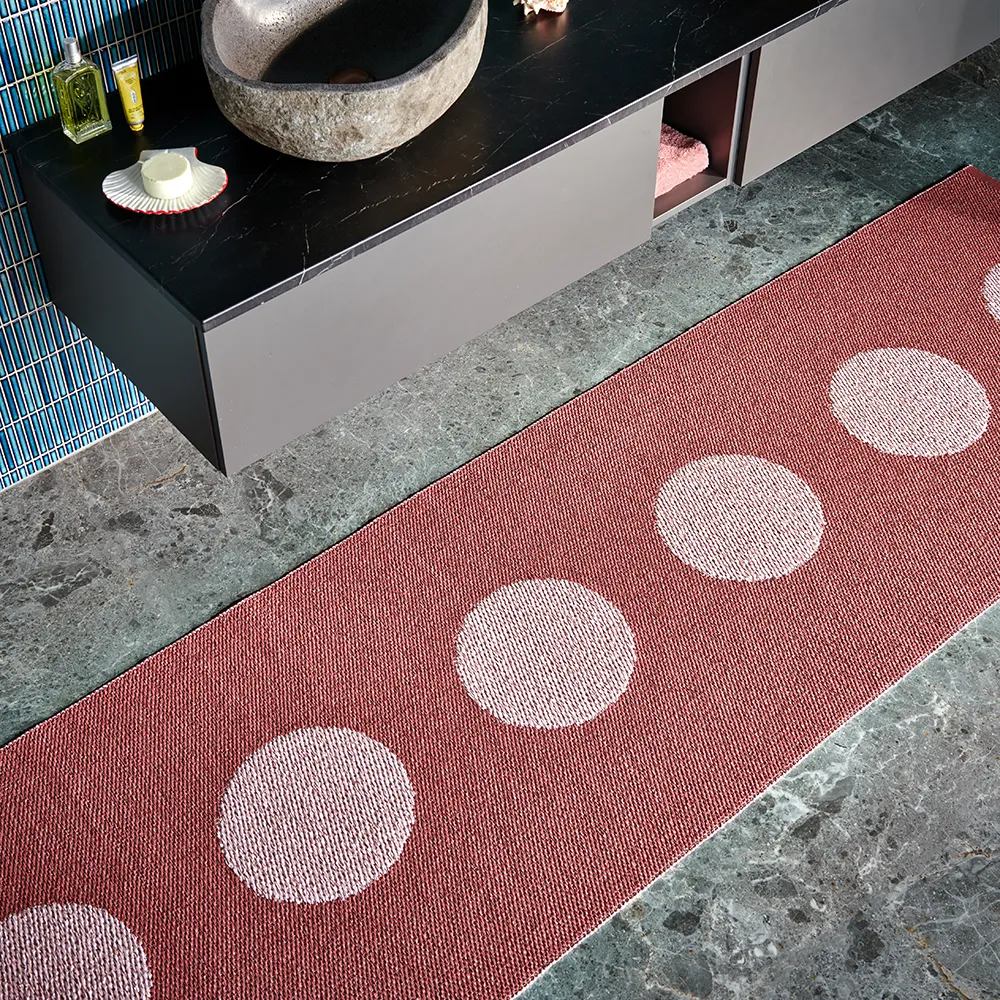 Vera Pop teppe Blush/Pearl Pink 70 x 120cm