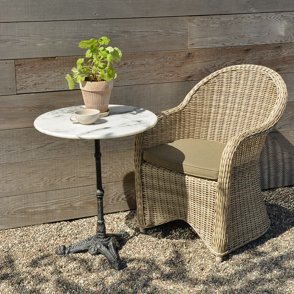 Loire marmorbord 60 hvit Brafab