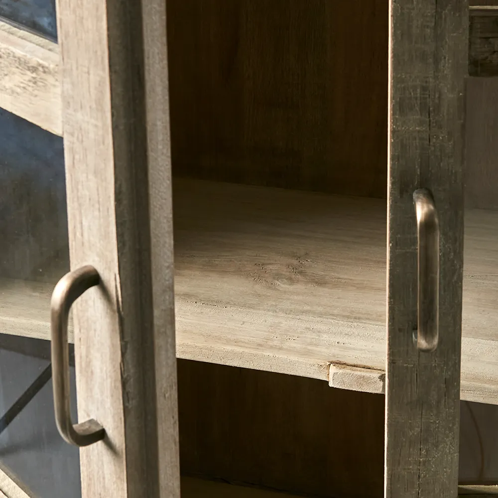 Riko Vitrineskap Natural