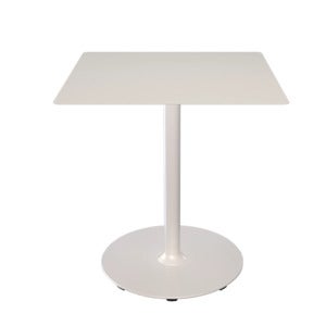  PICO Sofabord 70x70 cm, rund sokkel Muted white