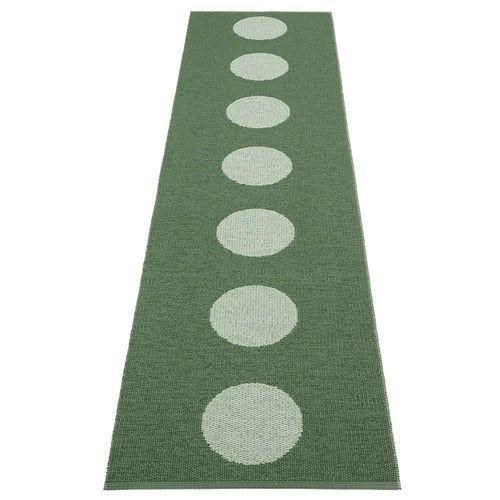 Vera Pop teppe Leaf/Misty Mint 70 x 280cm