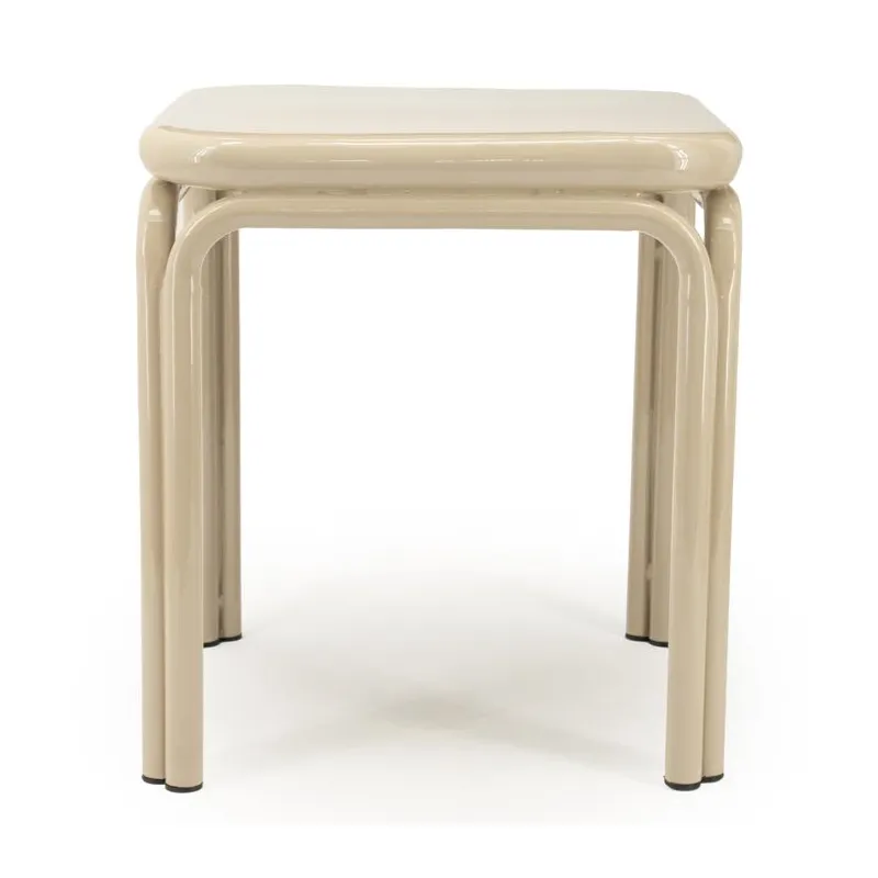 By-Boo, Side table Zilo - beige 43x43x45 cm