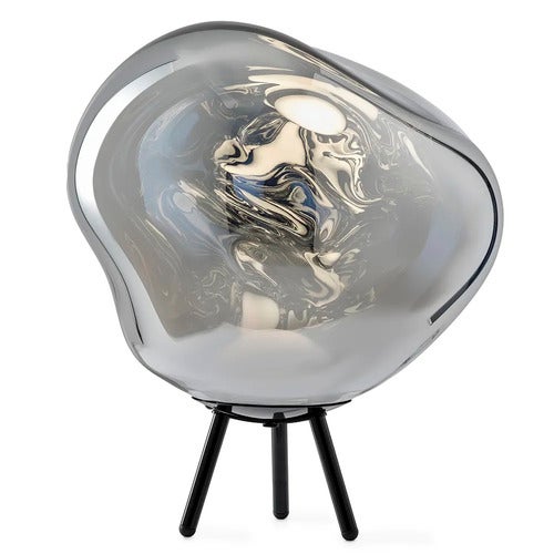 Melt Portable Large gulvlampe Silver LED