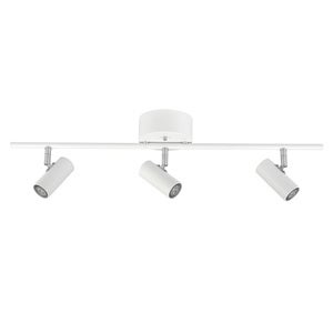 Cato Track 3 Matt Hvit Mr11 Inkl. lyskilde