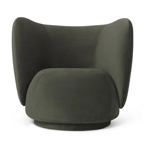 Rico Lounge Lenestol Rich Velvet - Pine