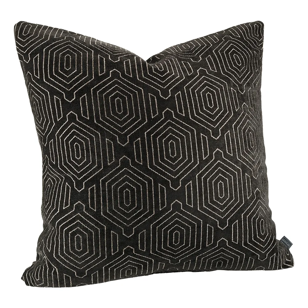 Laurel Ethnic dark brown putetrekk 50x50 cm 