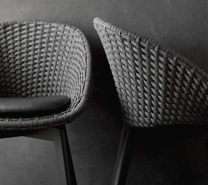 Peacock Dining Chair Soft Rope Innendørs