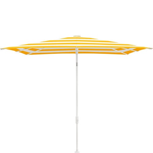 Smart parasoll 240x240 cm matt white Kat.5 624 Yellow Stripe