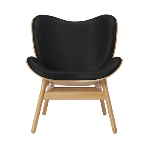 A Conversation Piece Lounge stol Oak/Hope Leather Black