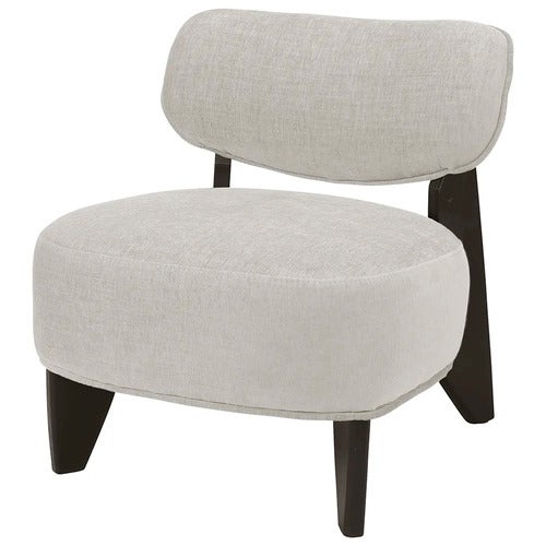 Cadiz lenestol i stoff Hailey shell