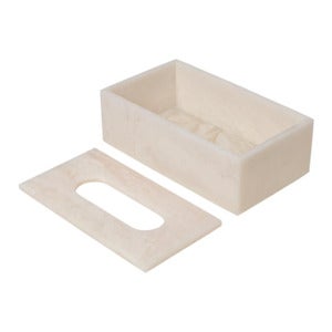 Mist Tissue Box - Pearl