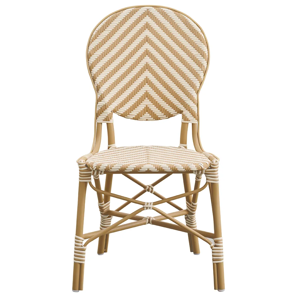 Isabell outdoor spisestol ivory/honey