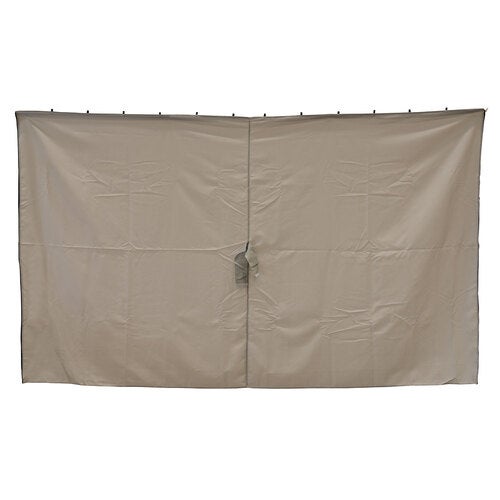 Vegger 195x350 cm lys grå