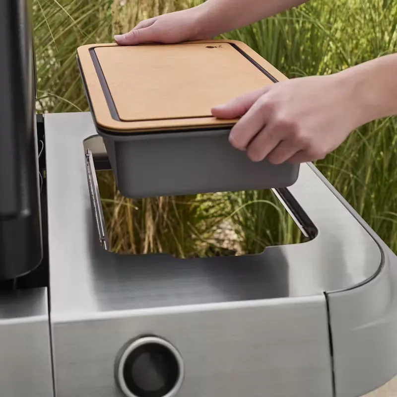 Weber Works Skjærebrett og oppsamlingsboks