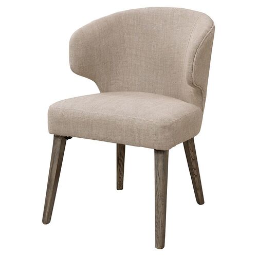 La Vella spisestol Sand Artwood