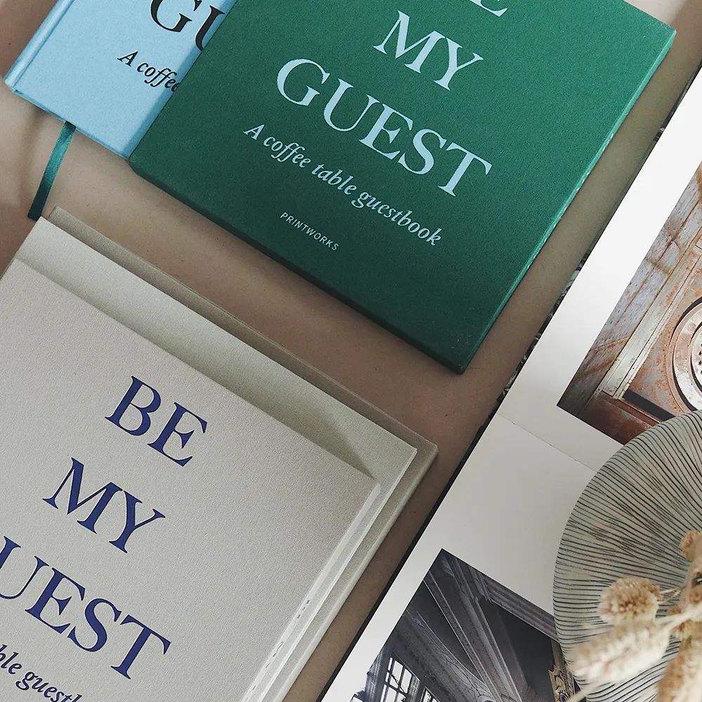 Gjestebok-Grønn/Blå