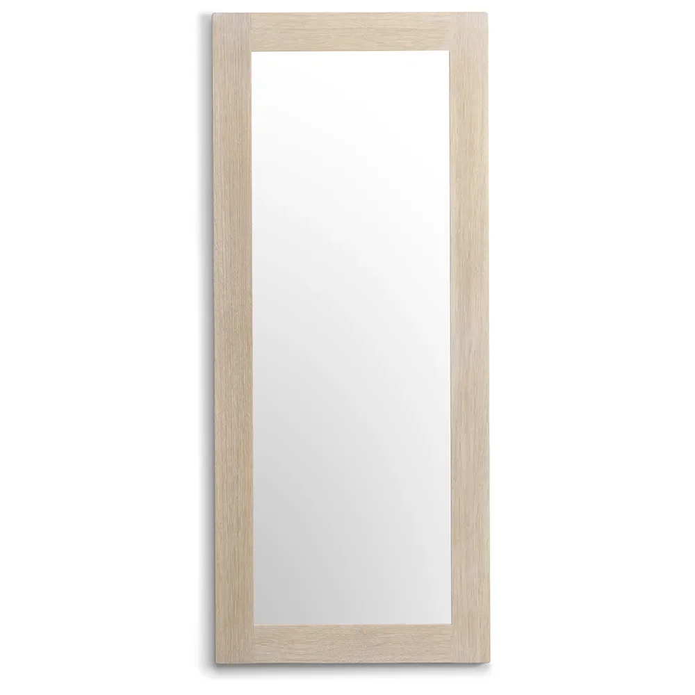 Nova Mirror 90x38 cm Hvitoljet eik