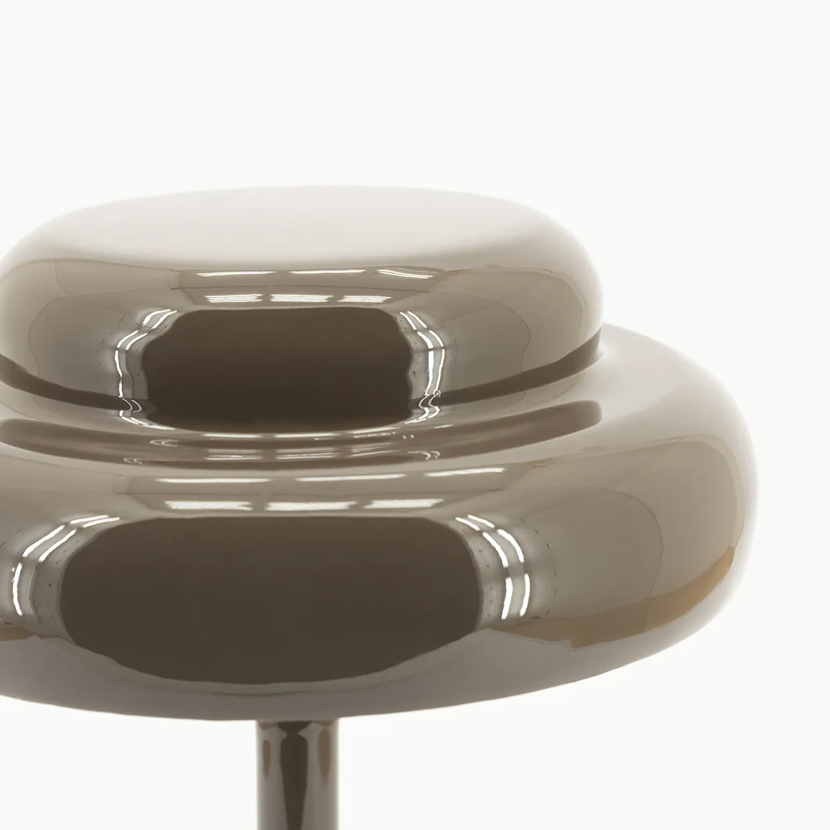 Dimbar bordlampe Pomm Dark Brown H 47,5 cm