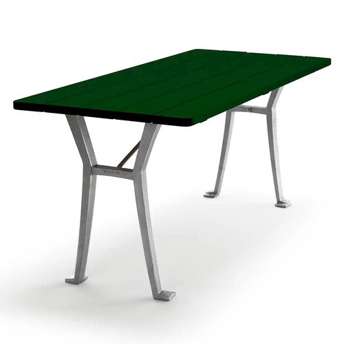 Lessebo Table / g:natur / b:grønn lakk. for Byarum