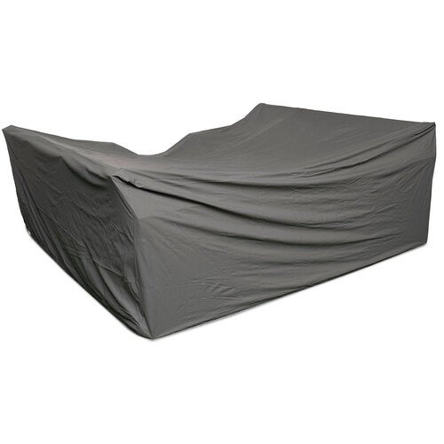 Møbelovertrekk 190x220 cm grå polyester