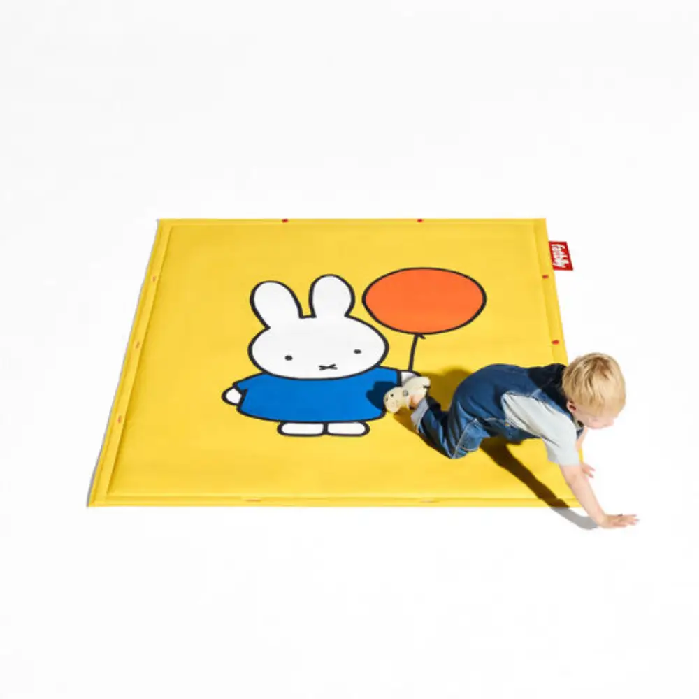 flying carpet x Miffy lekematte 180x140 cm yellow