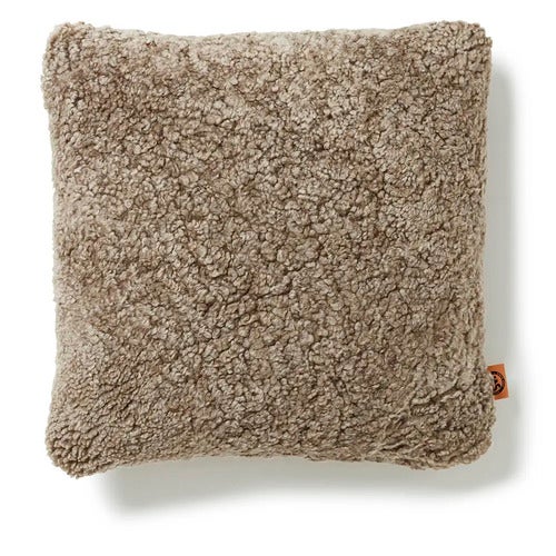 Curly putetrekk 45x45 cm Light Brown