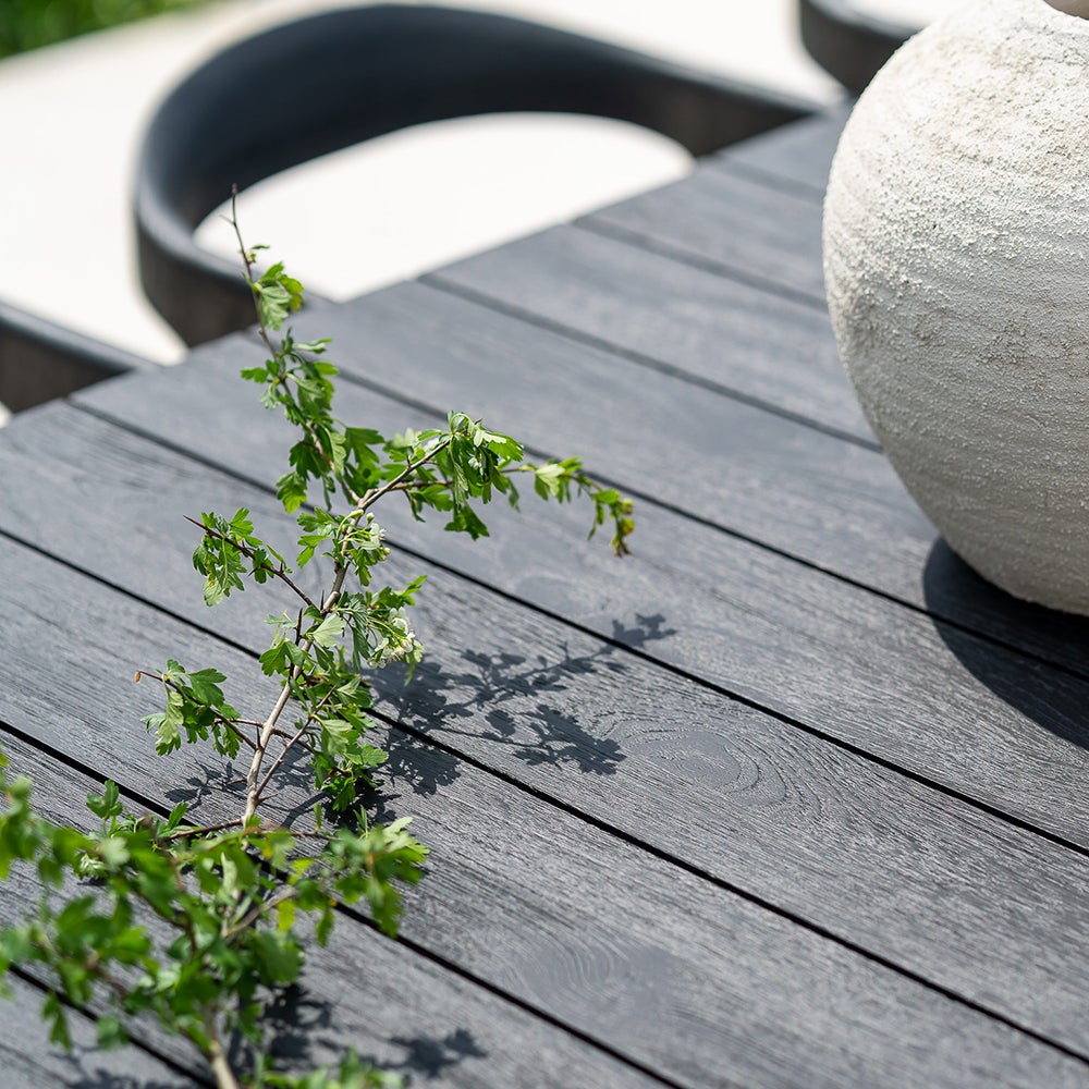 Bok Spisebord 200-100 cm Black