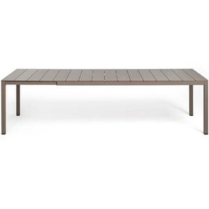 Rio Alu Spisebord 210/280x100 cm Tortora