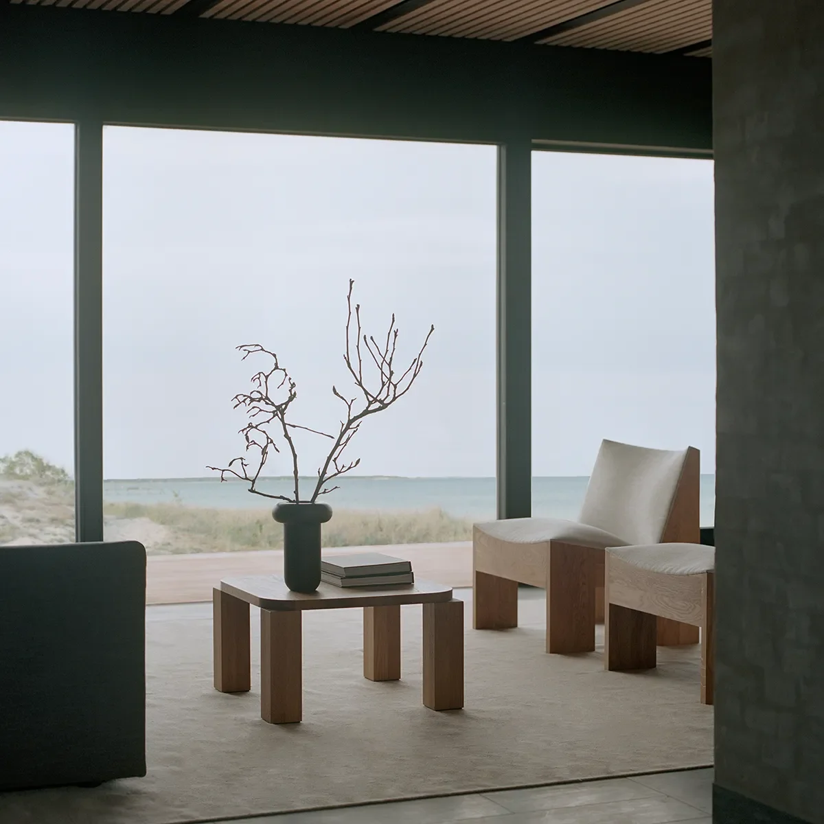 Lenestol Tenon Natur Eik Quill