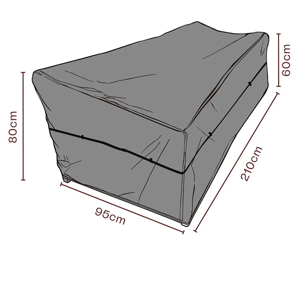 Møbeltrekk sofa 210x95x80 cm Premium