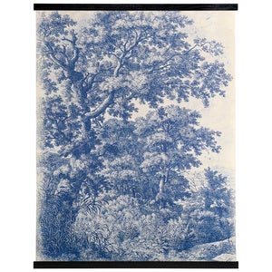FORESTA BLU Lerret 120x150 cm