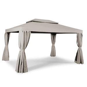 Luxor paviljong 300x400 cm sand aluminium