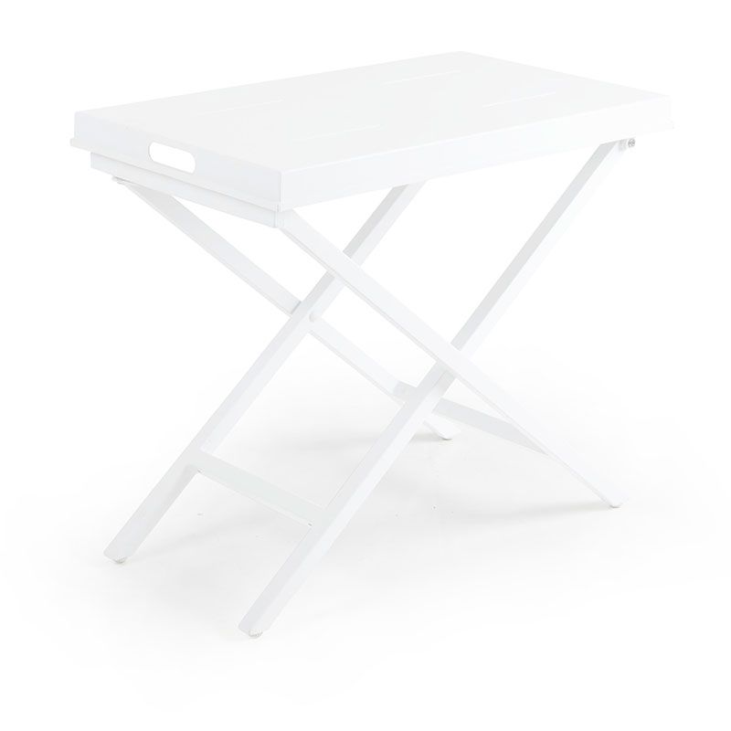 Brafab, Vero serveringsbord 40x70 cm hvid