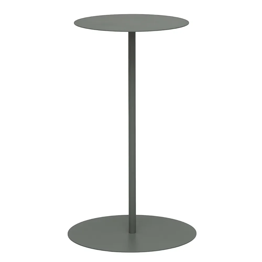 Jet Set Sidebord Ø35x74 cm Grå/grønn