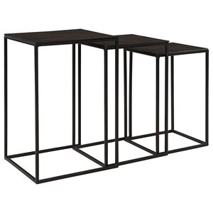 Settbord Nova svart Artwood