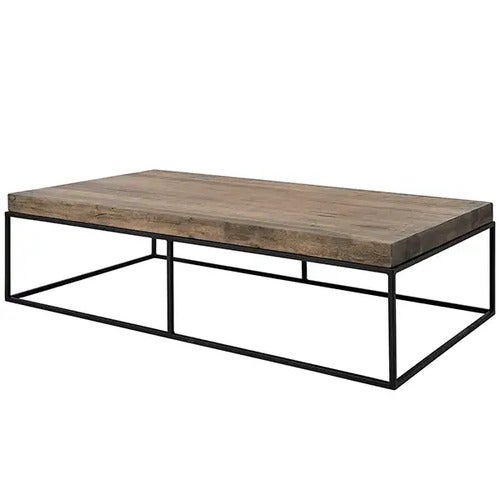 Salongbord Carlisle 140 x 80 cm Silver Back Artwood