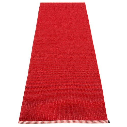 Mono matte 70x200 cm dark red / red 